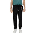 Gianni Lupo Black Polyester Pant