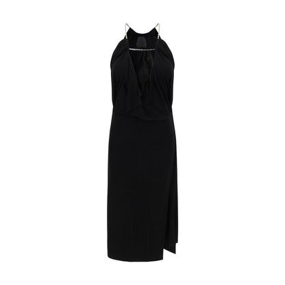 Givenchy Black Viscose Cocktail Dress