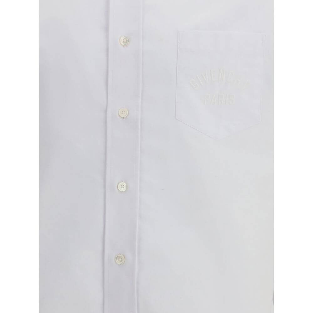 Givenchy White Cotton Dress Shirt