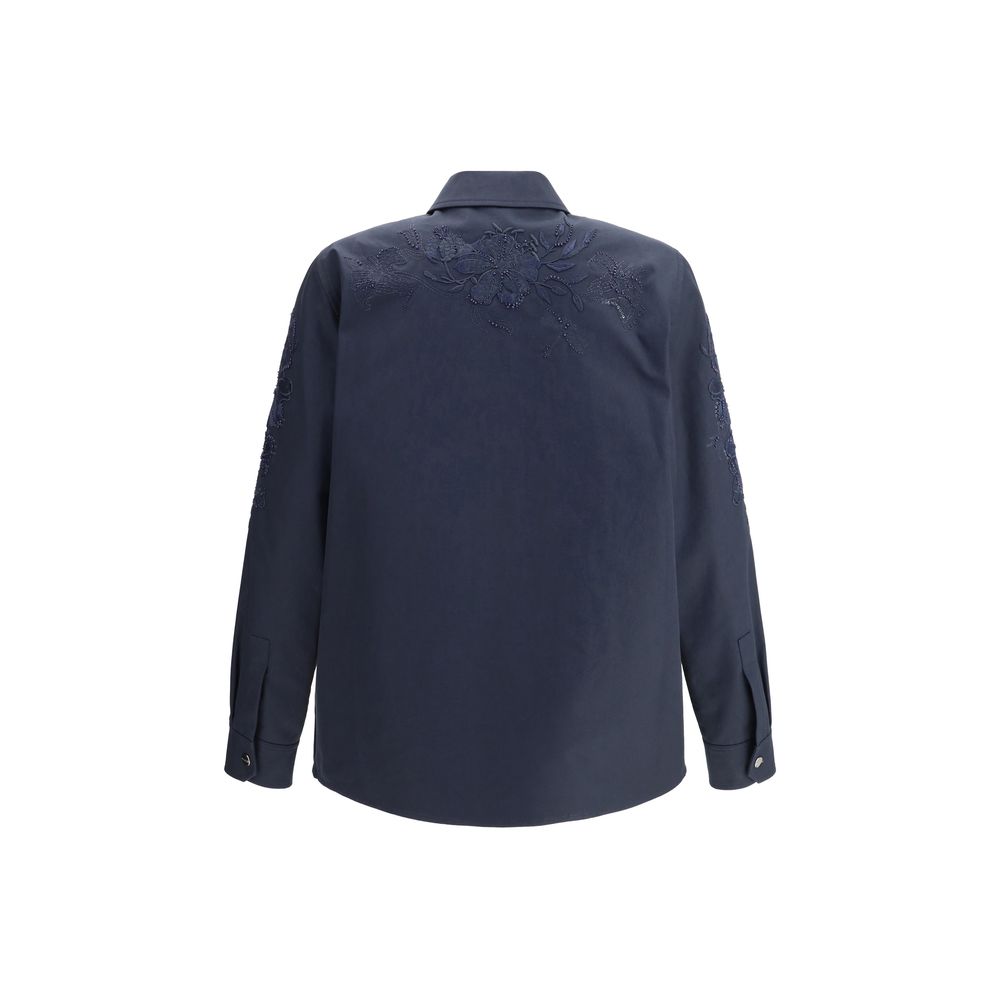 Gucci Blue Cotton Denim Jacket