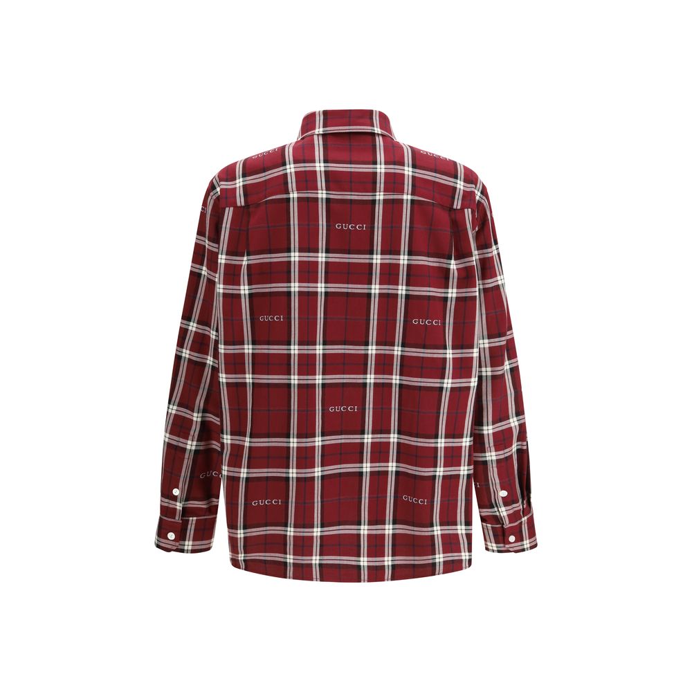 Gucci Multicolor Cotton Pattern Shirt