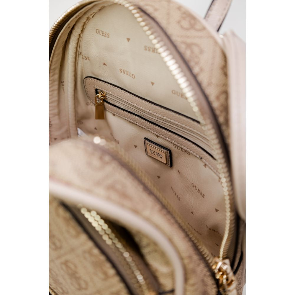 Front view with bag zipped and handles upright.
