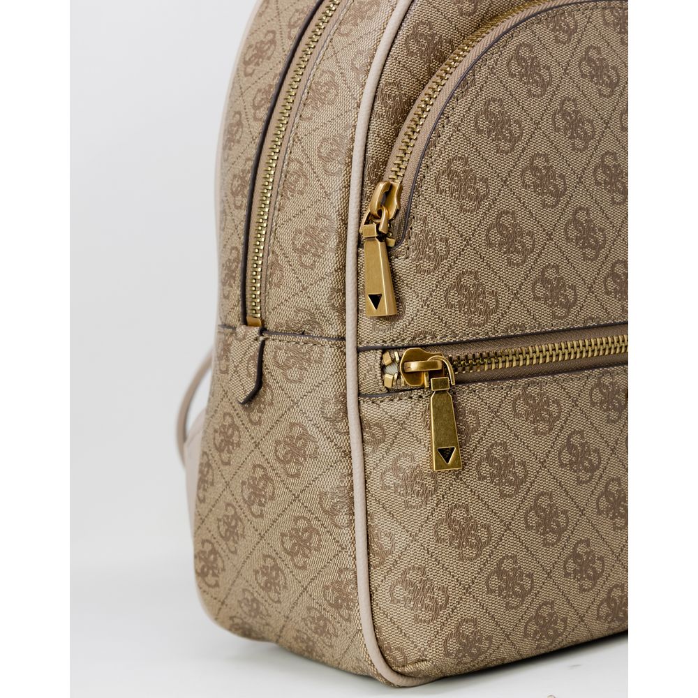 Front view with bag zipped and handles upright.