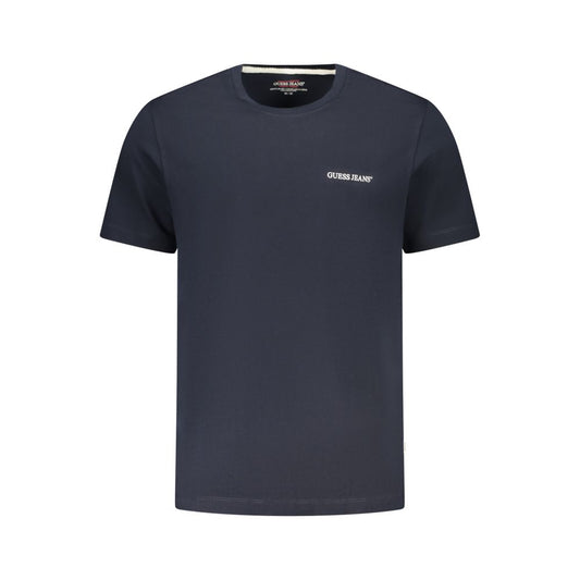 Guess Jeans Blue Cotton Men T-Shirt GU-39648-S
