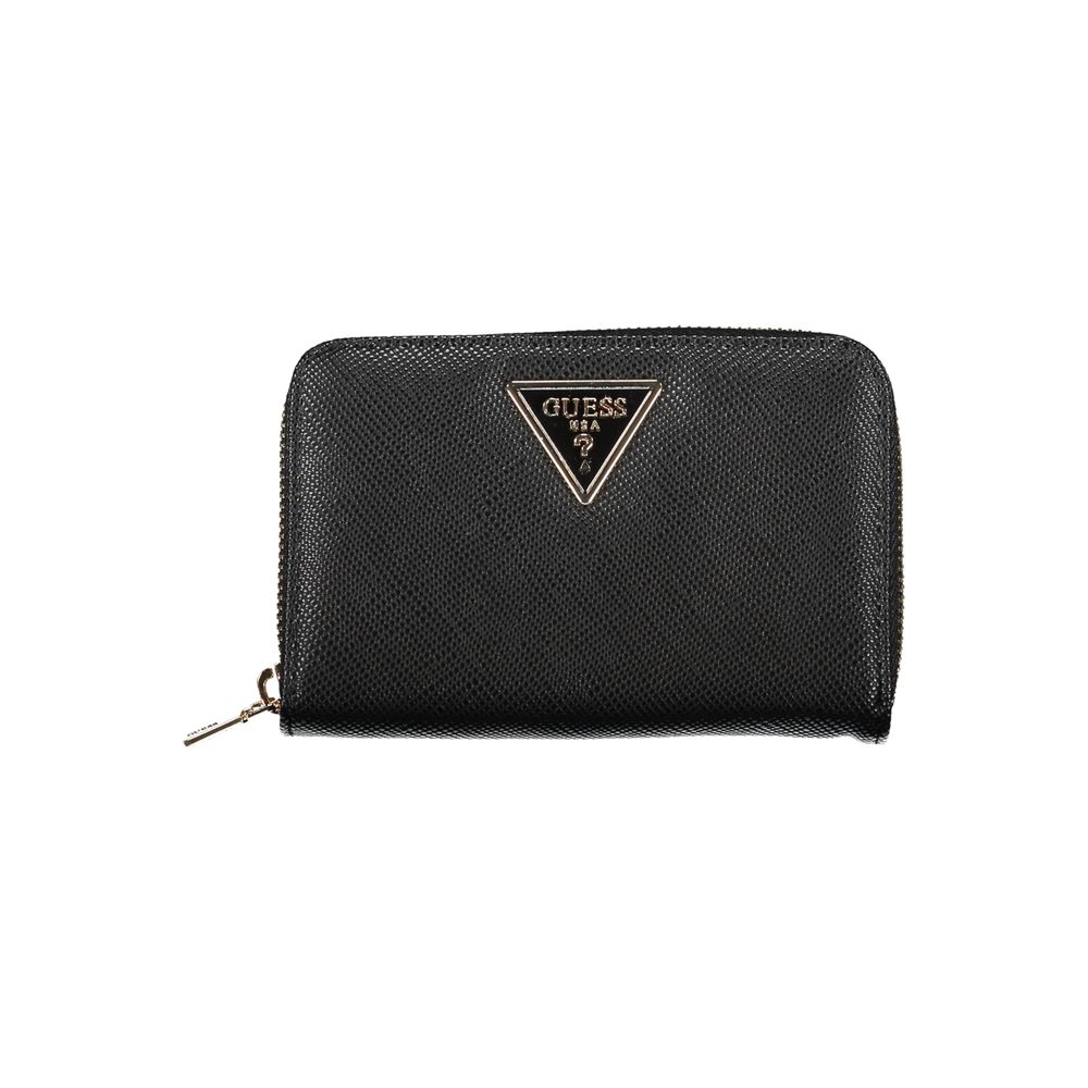 Front view with bag zipped and handles upright.