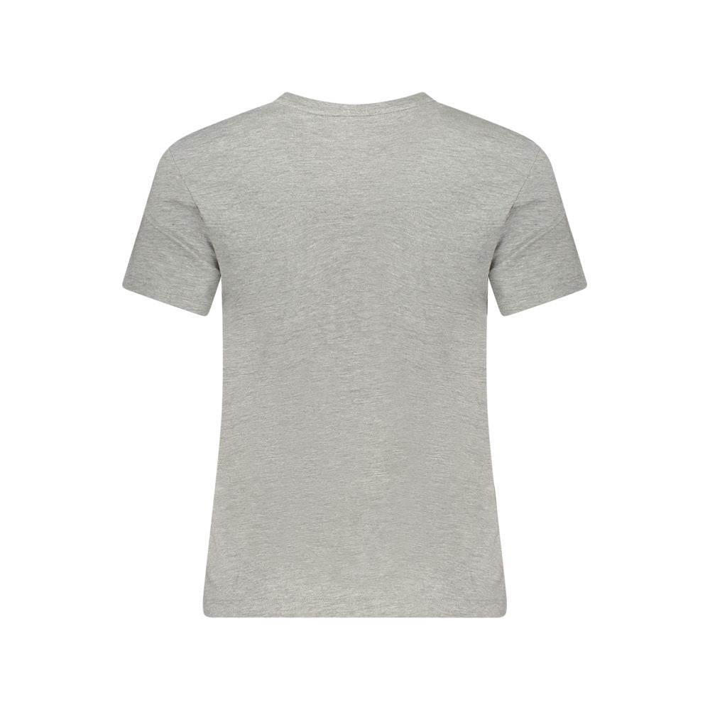 Guess Jeans Gray Organic Cotton Women Top