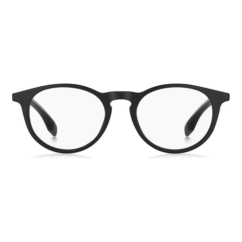 HUGO BOSS MOD. BOSS 1545 unisex acetate glasses with black frames. Modern eyewear for men and women.