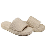 Hinnominate Beige Cotton Women Sandal