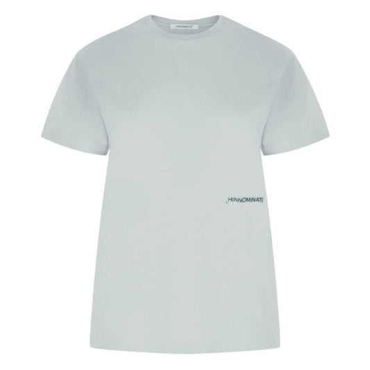 Hinnominate Gray Cotton Women T-Shirt
