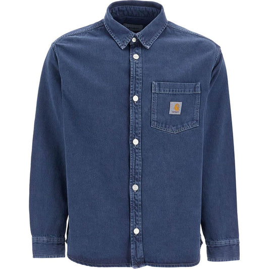 Carhartt Wip denim george overshirt Jackets Carhartt Wip