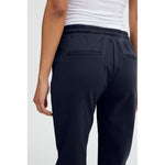 ICHI Blue Polyester Pant