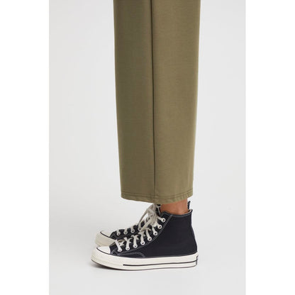 ICHI Green Recycled Polyester Pant