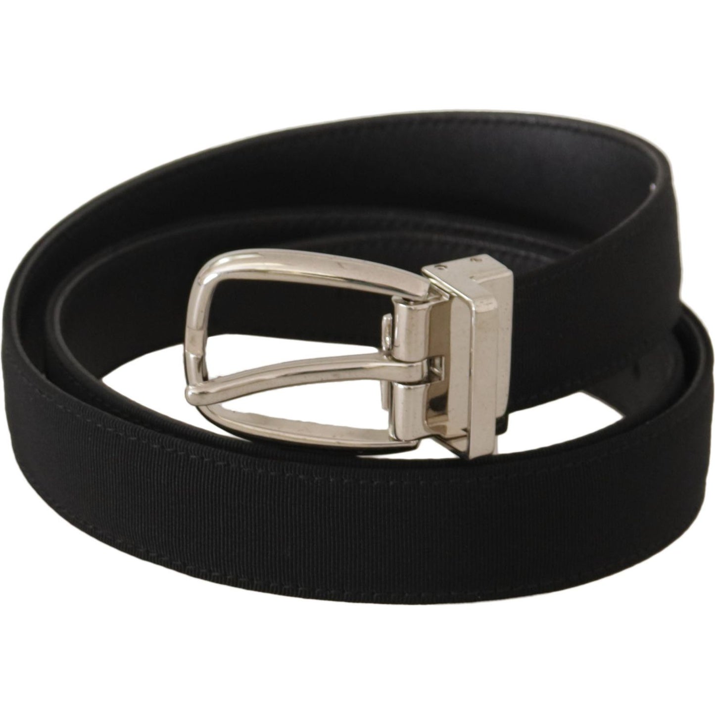 Elegant Engraved Buckle Leather Belt