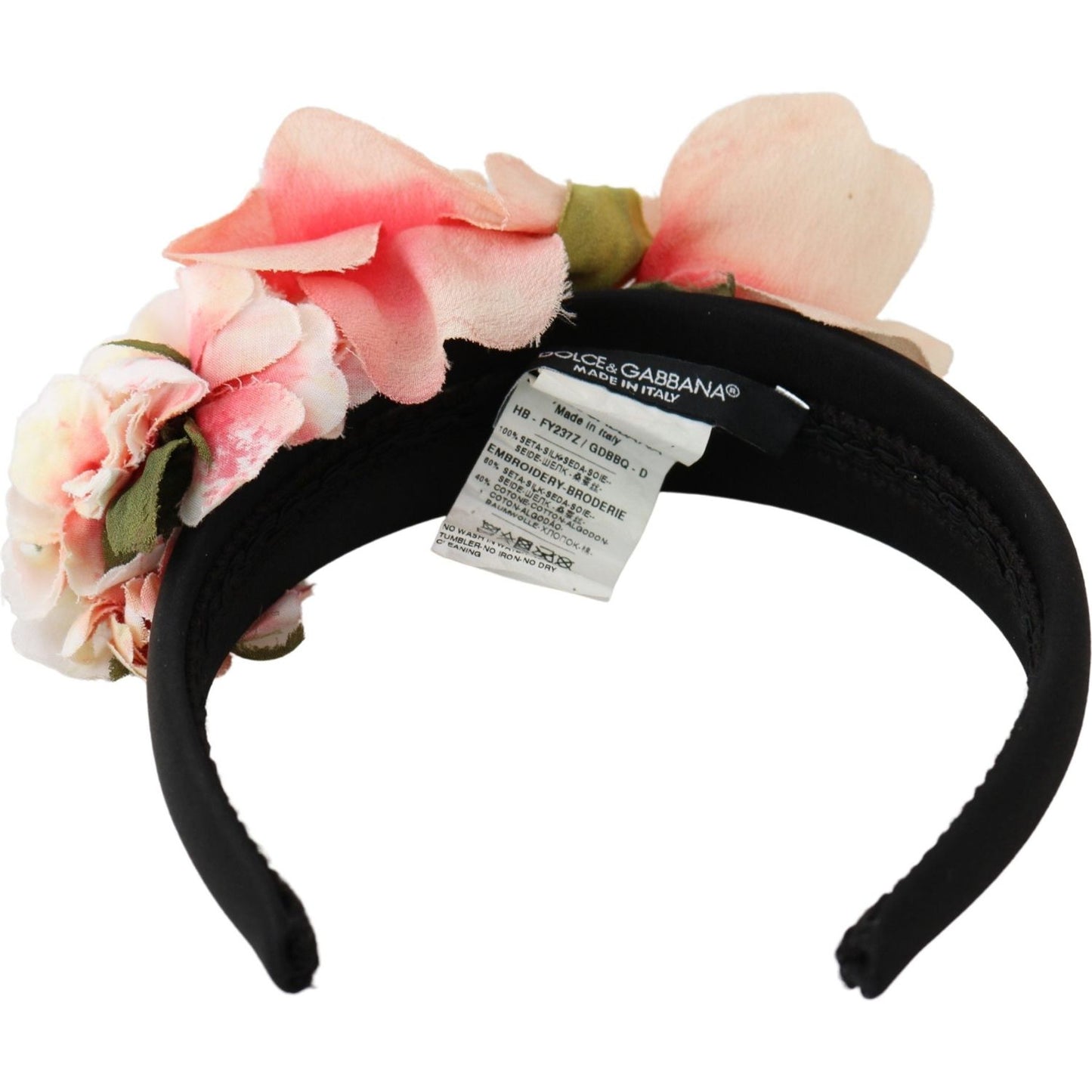 Dolce & Gabbana Elegant Silk Designer Headband Tiara elegant-silk-designer-headband-tiara IMG_4193-f0050dc8-084.jpg