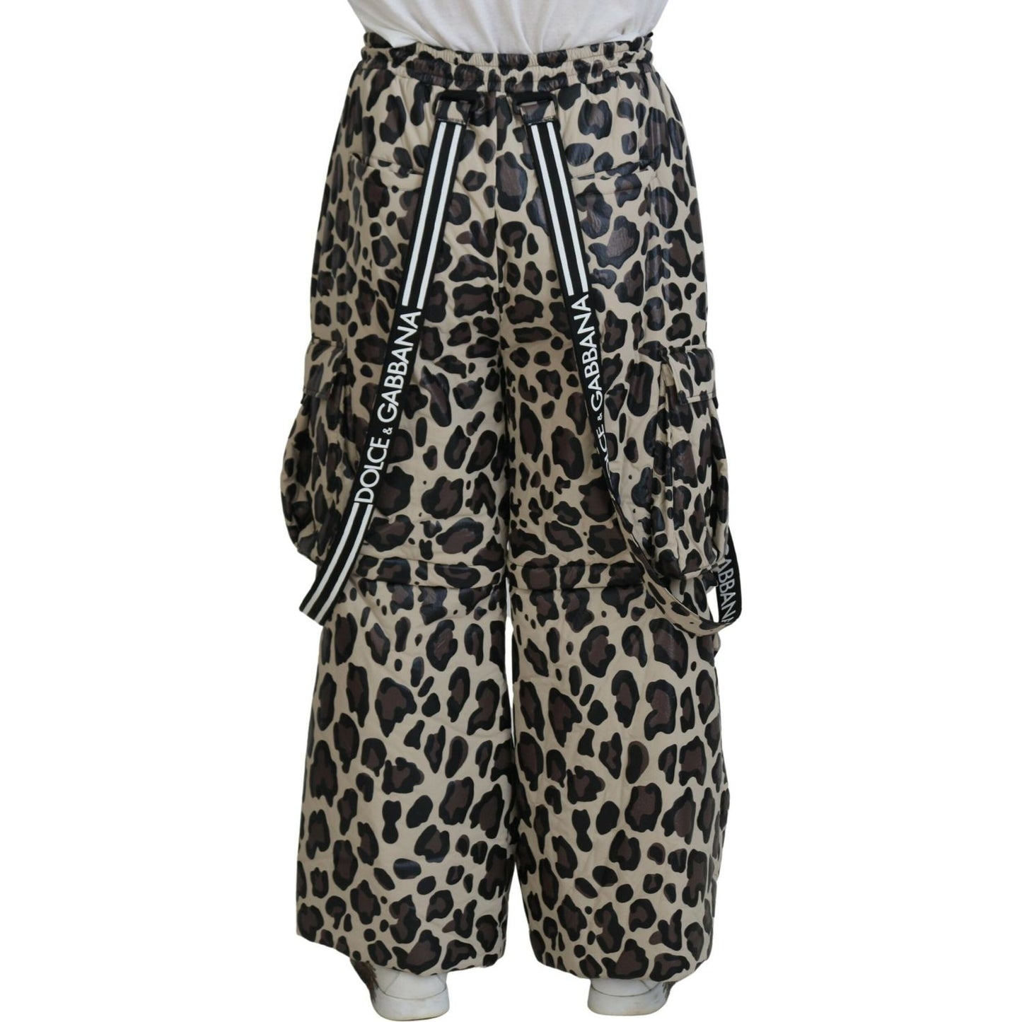 Dolce & Gabbana Multicolor Leopard Print Snow Pants multicolor-leopard-print-snow-pants