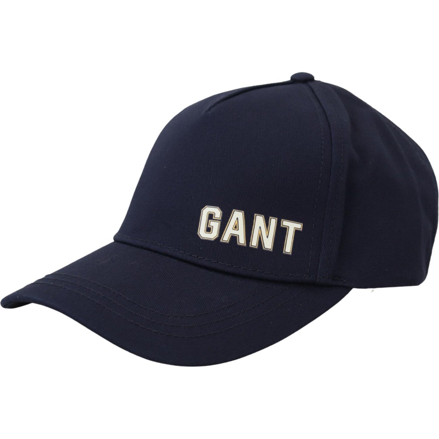 Elegant Blue Cotton Baseball Hat Gant