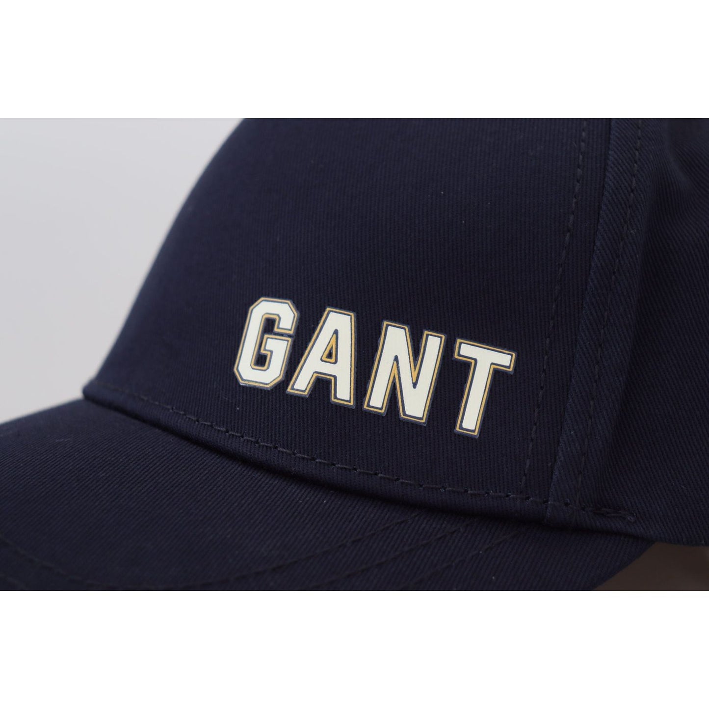 Elegant Blue Cotton Baseball Hat Gant