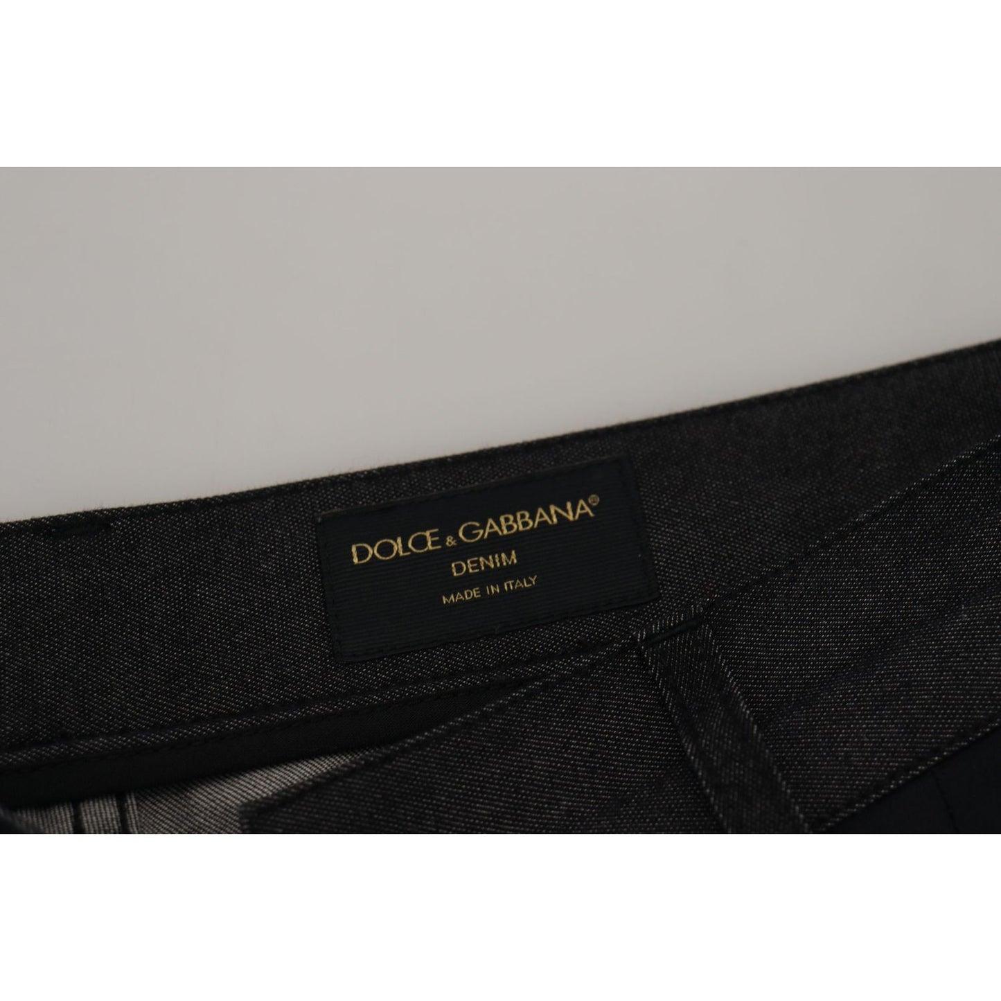 Dolce & Gabbana Elegant Bandana Print Silk-Cotton Pants black-silk-bandana-print-pants