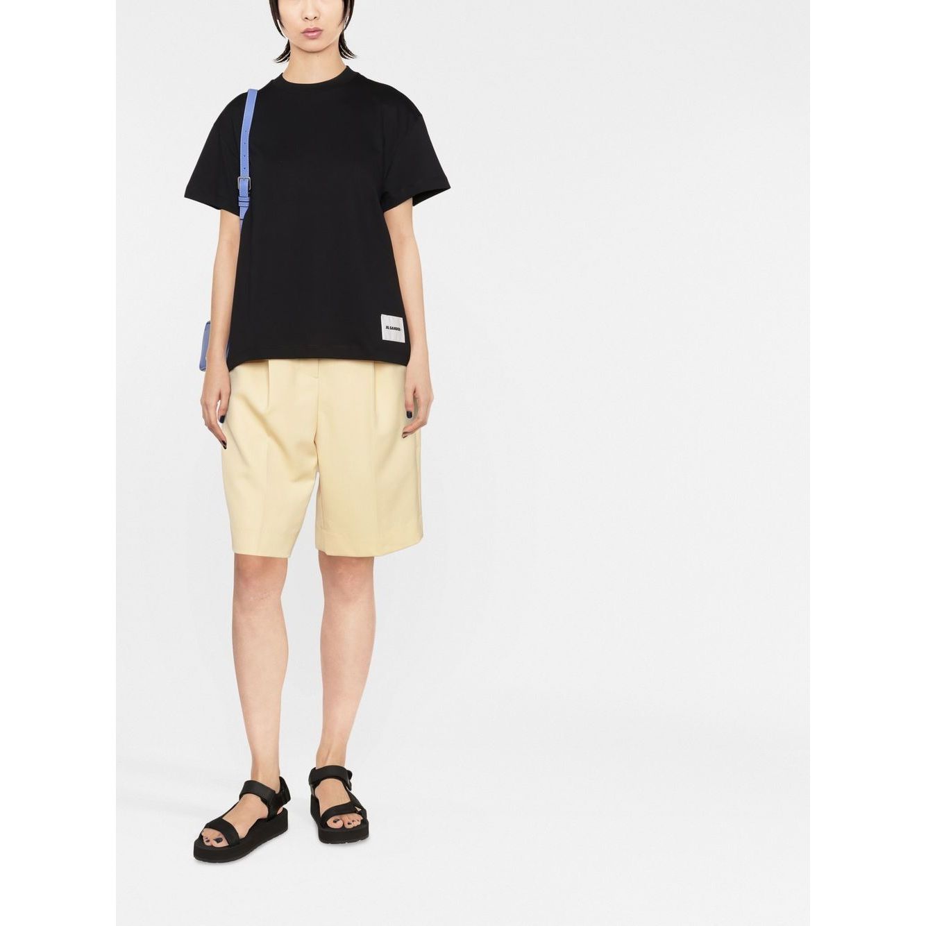 JIL SANDER PLUS T-shirts and Polos Black