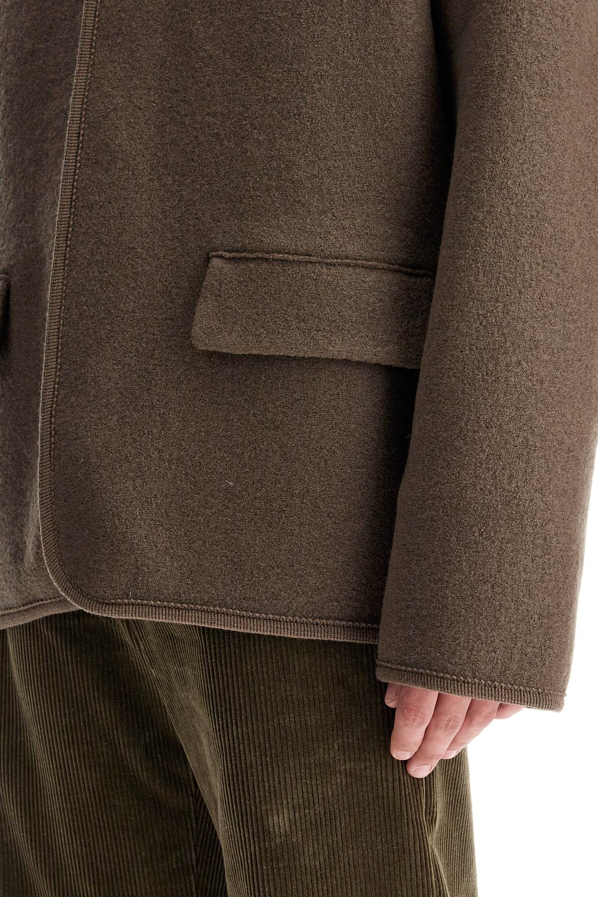 RIER the walker lightweight wool felt coat