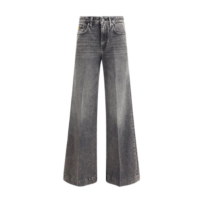 Jacob Cohen Gray Cotton Relaxed Fit Jeans