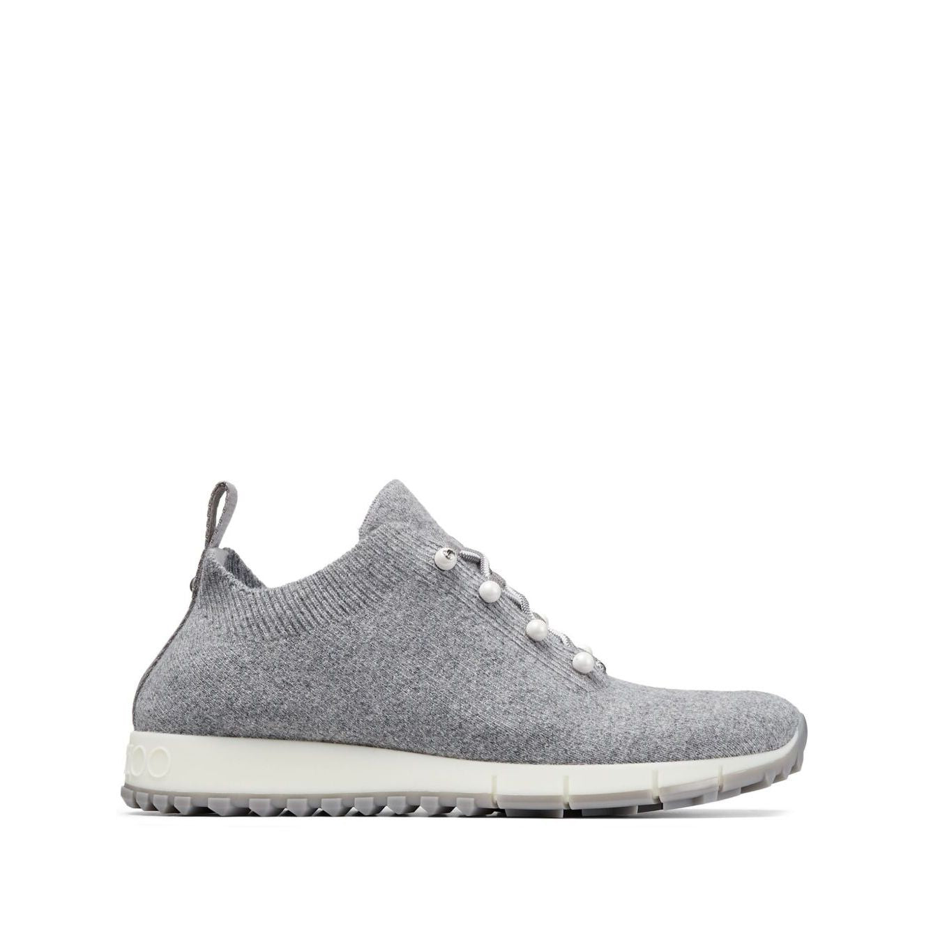 Jimmy Choo Veles Cashmere Knit Trainers Sneakers