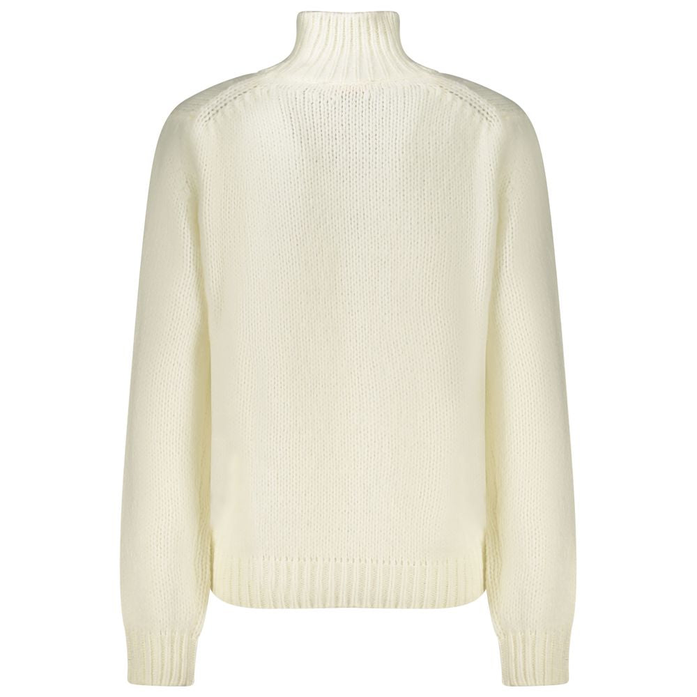 K-WAY White Wool Sweater KW-34388-M