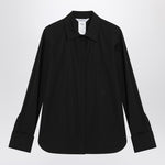 Max Mara Black cotton shirt with logo KNUTCO/R_MAXM-005_102
