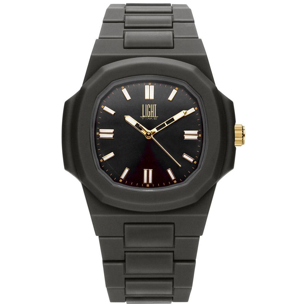 LIGHT TIME Mod. VELVET NAUTILUS - Black WATCHES