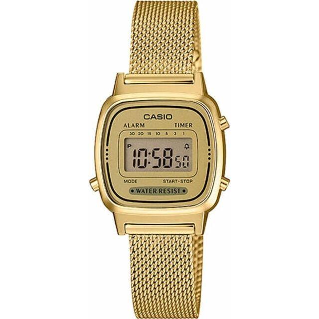 CASIO VINTAGE MINI Gold Mesh WATCHES CASIO COLLECTION & VINTAGE