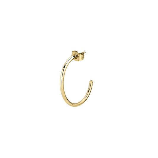 LA PETITE STORY JEWELRY Mod. LPS02AQM10 gold hoop earring displayed against a white background