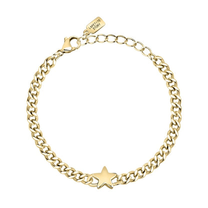 LA PETITE STORY JEWELRY Mod. LPS05ARR77 gold bracelet with star charm