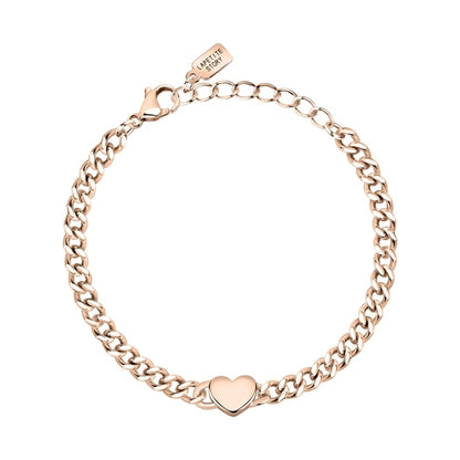 LA PETITE STORY JEWELRY Mod. LPS05ASD37 rose gold heart bracelet