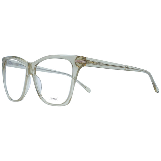 LOCMAN MOD. LOCV008 59MNT lady's eyeglasses, transparent frame, elegant design for women