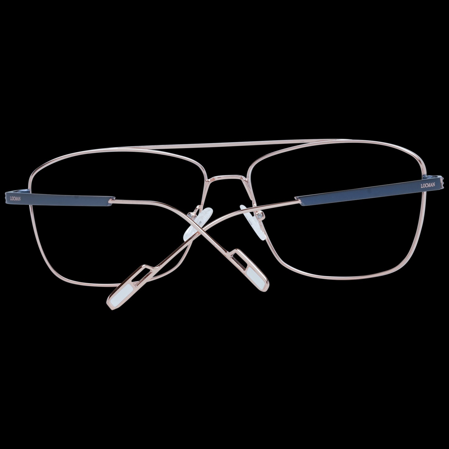 LOCMAN MOD. LOCV014 60RGD eyewear for gentlemen, featuring stylish design and sleek metal frame.