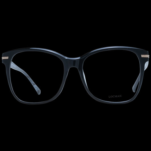 Women's glasses LOCMAN MOD. LOCV018 57BLK, elegant black frame