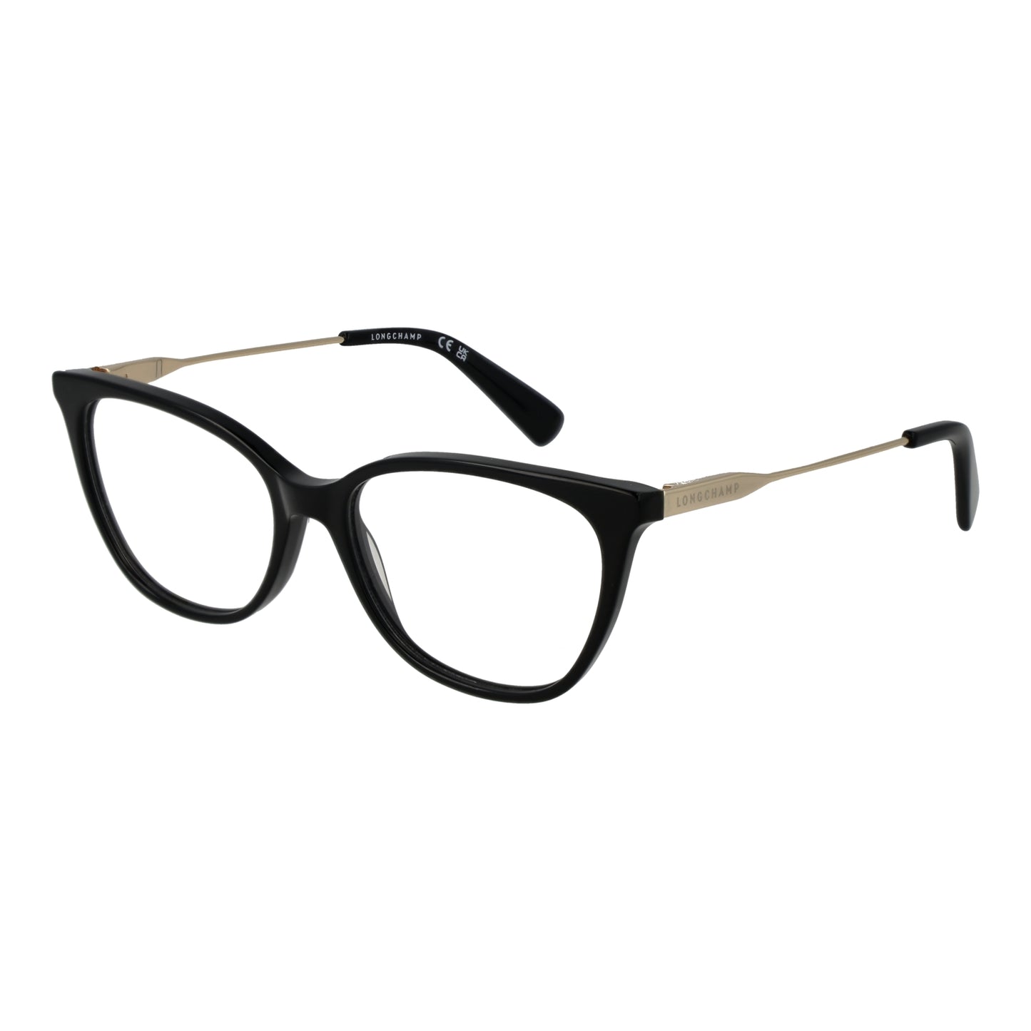 LONGCHAMP MOD. LO2719 53001 lady's eyewear with black frame and gold accents.