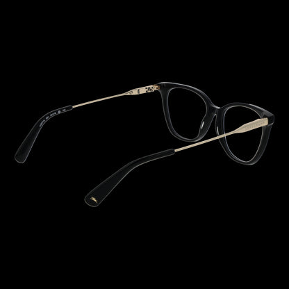 Elegant LONGCHAMP MOD. LO2719 53001 eyeglasses for lady, featuring sleek black and gold design with high-quality frames.