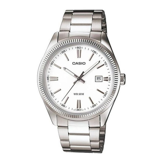 CASIO COLLECTION Mod. DATE WHITE WATCHES CASIO