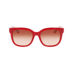 Lacoste Red Acetate Sunglasses