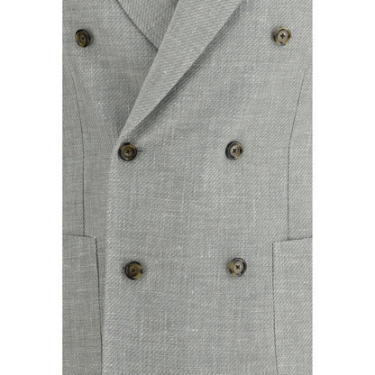 Lardini Bicolor Wool Blazer 1728,72470364320,Bicolor,Blazers - Suits & Blazers - Clothing,Clothing,IT48 | M,IT50 | L,IT52 | XL,Lardini,Men,New with tags,Suits & Blazers - Clothing