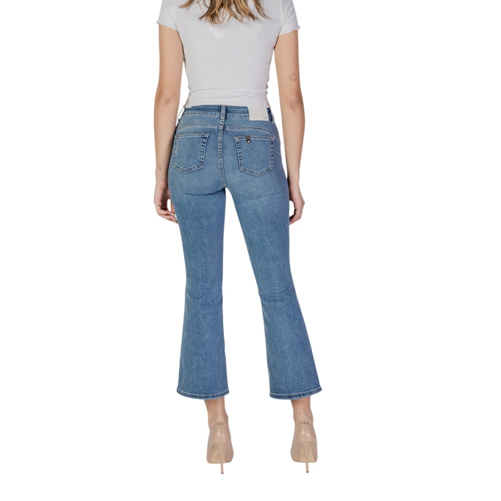 Liu Jo Blue Cotton Bootcut Jeans