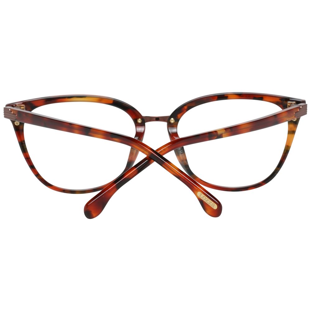 Lozza Multicolor Unisex Glasses Frame, full-rim, metal & plastic with 52mm lens width and 135mm temples, includes branded case.