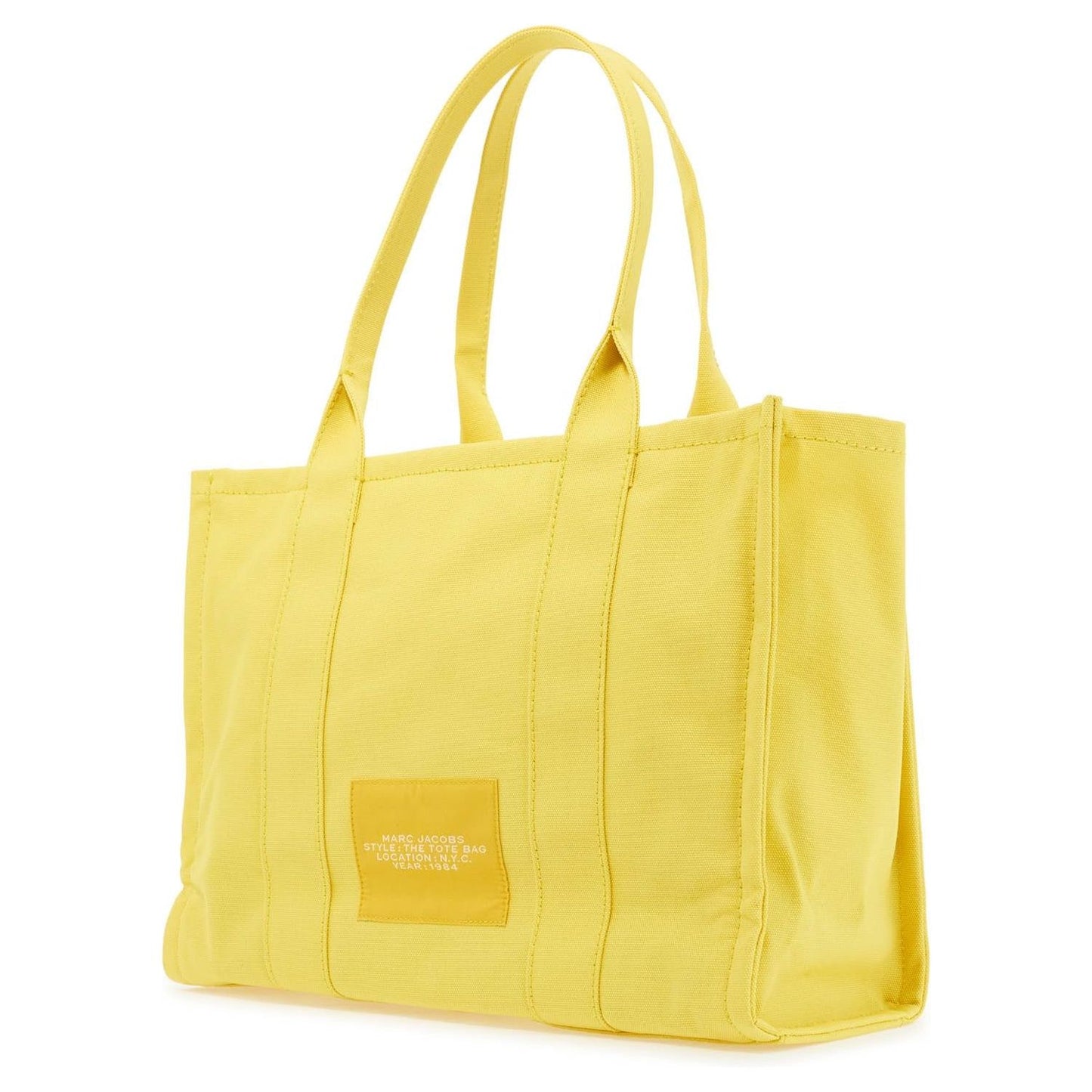 Marc Jacobs the large canvas tote bag yellow Shopper Marc Jacobs