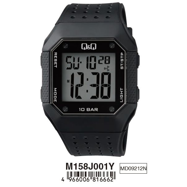 Q&Q Mod. GENT DIGITAL MULTIFUNCTION WATCHES