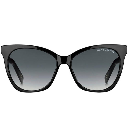 Black acetate sunglasses for ladies by MARC JACOBS MOD. MARC 336_S featuring stylish oversized design.