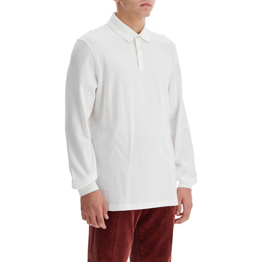 Brunello Cucinelli long-sleeved piquã© polo Topwear Brunello Cucinelli