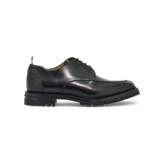 Thom Browne Derby Apron Stitch in pelle liscia