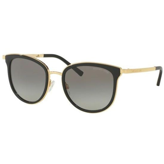 Luxurious metal sunglasses for women, MICHAEL KORS MOD. ADRIANNA I MK 1010, featuring sleek design and stylish lenses.