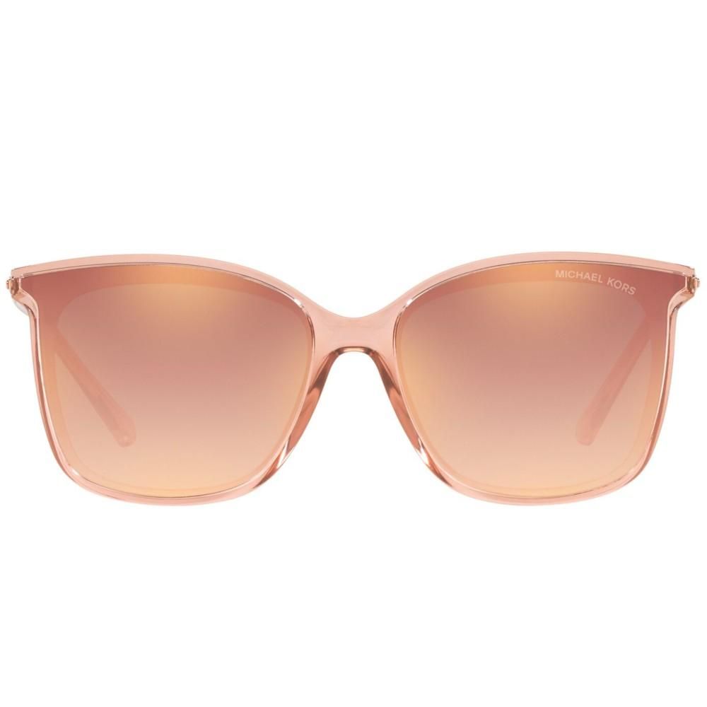 MICHAEL KORS MOD. ZERMATT MK 2079U lady sunglasses front view in peach color